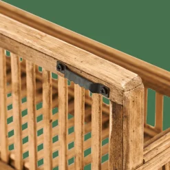 CASA LINOS Scaffale Pensile Naturale| Kids|Scaffali Da Parete