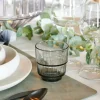 CASA LINQ Vetro 26,6 CL Grigio| Bicchieri Da Acqua