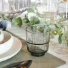 CASA LINQ Vetro 35,5 CL Grigio| Bicchieri Da Acqua