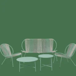 CASA LUGO Set Lounge Aqua| Set Lounge