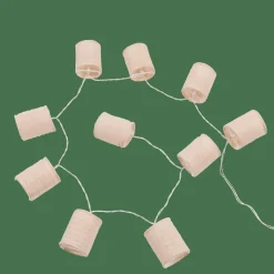 CASA LYNN Filo Luminoso 10led Lanterna Beige| Fili Luminosi