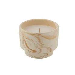 CASA MARBLE Candela Da Esterno Bianco, Arancione| Candele Da Giardino