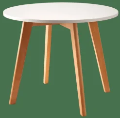 CASA MATHIAS Tavolo Per Bambini Bianco, Naturale| Kids|Mobili Per Bambini