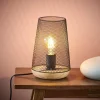 CASA MESH Lampada Da Tavolo Nero| Lampade Da Tavolo