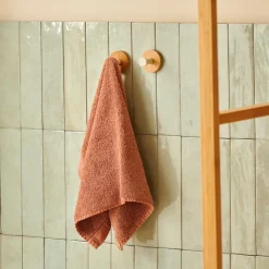 CASA MINERAL Asciugamano Ospite Terracotta| Asciugamani Per Ospiti