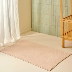 CASA MINERAL Tappetino Bagno Crema| Tappeti Per Bagno