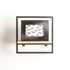 CASA MIX&MATCH Organiser Da Parete Nero, Naturale| Scaffali Da Parete