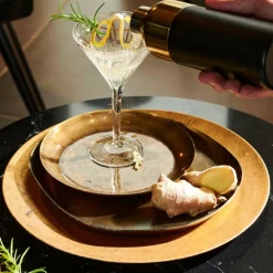 CASA MIXOLOGY Bicchiere Da Martini 21,5 CL Trasparente| Bicchieri Da Cocktail
