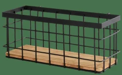 CASA MODULAR Cesto Di Metallo Nero| Decorazioni Da Parete