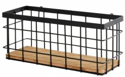 CASA MODULAR Set Di 7 Ganci Nero| Decorazioni Da Parete|Scaffali Da Parete