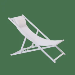 CASA MONTEREY Sedia Pieghevole Bianco| Sedie Da Spiaggia