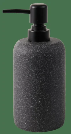 CASA MOON Dispenser Per Sapone Nero, Grigio Scuro| Accessori Da Lavandino