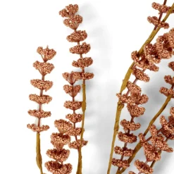 CASA MOTHERWORT Rametto Erbe Rosa| Rami Artificiali|Autunno