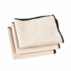 CASA MULTI Panno In Microfibra Set Di 3 Cachi| Strofinacci