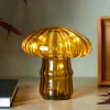 CASA MUSHRO Lampada Decorativa Giallo| Autunno|Lampade Da Tavolo