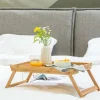 CASA NEW BAMBOO Vassoio Da Letto Naturale| Vassoi