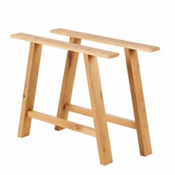 CASA NEW OAK Gamba Del Tavolo Nero| Tavoli