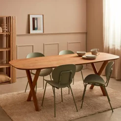CASA NEW OAK Gamba Del Tavolo Nero| Tavoli