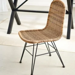 CASA NEW OAK Gambe A Nero| Tavoli