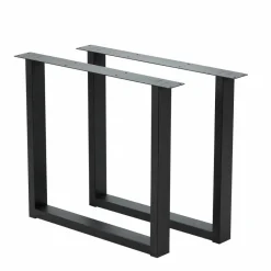 CASA NEW OAK Gambe A Nero| Tavoli