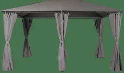 CASA NEW PROVENCE Gazebo Da Giardino Taupe| Gazebo