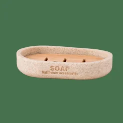 CASA NEW RESIN Portasapone Naturale| Accessori Da Lavandino