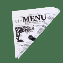 CASA NJAM Cartocci Set Di 10 Pezzi Nero, Bianco| Aperitivo E Tapas