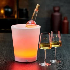 CASA NOZZO Beccucci Set Da 2 Argentato| Accessori Per Vino