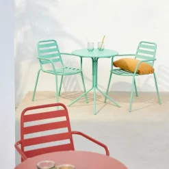 CASA OLAV Tavolo Bistro Aqua| Tavoli Bistro|Tavoli Da Giardino