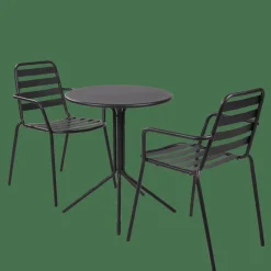CASA OLAV Tavolo Bistro Nero| Tavoli Bistro|Tavoli Da Giardino