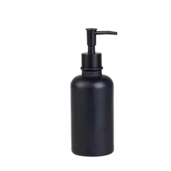 CASA OMBRE Dispenser Per Sapone Nero| Accessori Da Lavandino