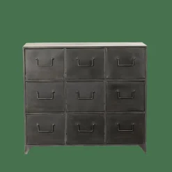 CASA PHARMA Cassettiera Nero| Cassettiere