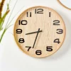 CASA PLYWOOD Orologio Da Parete Naturale| Orologi