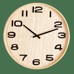 CASA PLYWOOD Orologio Da Parete Naturale| Orologi
