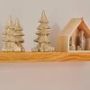 CASA POLLY Soprammobile Dorato| Figurine Decorative