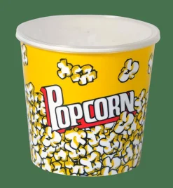 CASA POPCORN Secchio Per Popcorn Con Coperchio Multicolore| Ciotole