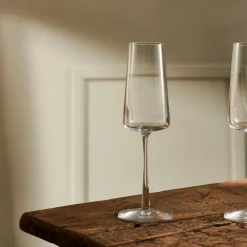 CASA POWER Flûte 24 CL Trasparente| Calice Spumante|Bicchieri Da Vino