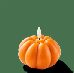 CASA PUMPI Candela Led Arancione| Candele Led|Halloween