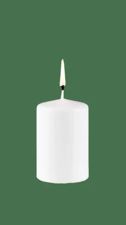 CASA PURE Candela Cilindrica Bianco| Candele