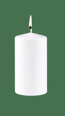 CASA PURE Candela Cilindrica Bianco| Candele