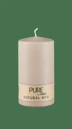 CASA PURE Candela Cilindrica Grigio| Candele