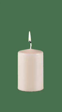 CASA PURE Candela Cilindrica Marrone Chiaro| Candele