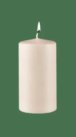 CASA PURE Candela Cilindrica Marrone Chiaro| Candele