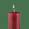 CASA PURE Candela Cilindrica Rosso Scuro| Candele