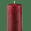 CASA PURE Candela Cilindrica Rosso Scuro| Candele