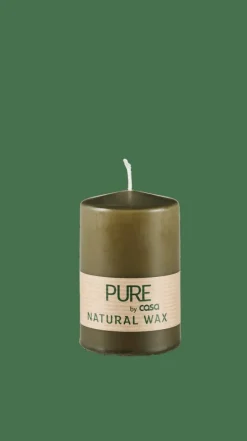 CASA PURE Candela Cilindrica Verde| Candele
