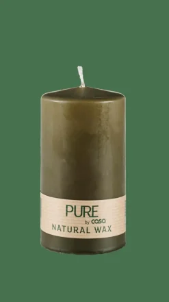 CASA PURE Candela Cilindrica Verde| Candele