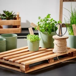 CASA RECYCLE Portapiante Naturale| Supporti Per Piante|Vasi Da Giardino