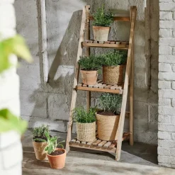 CASA RECYCLE Supporto Per Piante Naturale| Supporti Per Piante