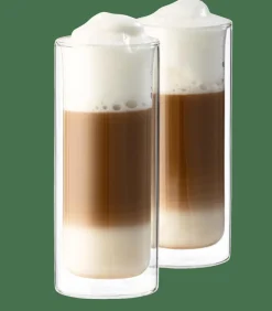 CASA RELAX Bicchieri A Doppia Parete,set Di 2 30 CL Trasparente| Bicchieri Da Caffè|Bicchieri Da Tè